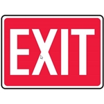 Exit Sticker 7" x 10"