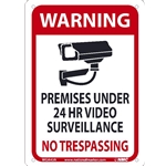 No Trespassing Safety Sign: Monitored By Video Camera