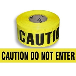 Caution: Do Not Enter Tape