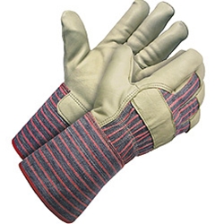 Select Grain Cow 4.5" Gauntlet Cuff Gloves