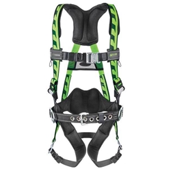 Miller Aircore Harness: (single back D ring, steel hardware)