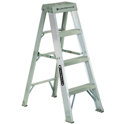 Aluminum Step Ladder 4'