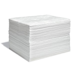Oil Only Contractor Grade Sorbent Pads 15" x 18"