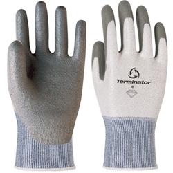 Terminator Palm-coated gloves w/ knit wrist