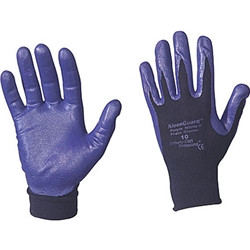 G40 PURPLE NITRILE* foam-coated gloves 10 (XL) Purple/black