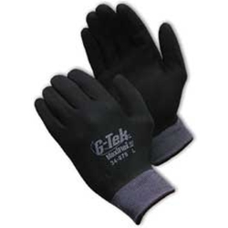 G-Tek Black Foam Nitrile Glove XS