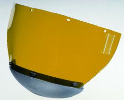 Propionate visor ANSI/ISEA Z87.1 basic non-impact protector Shade 5